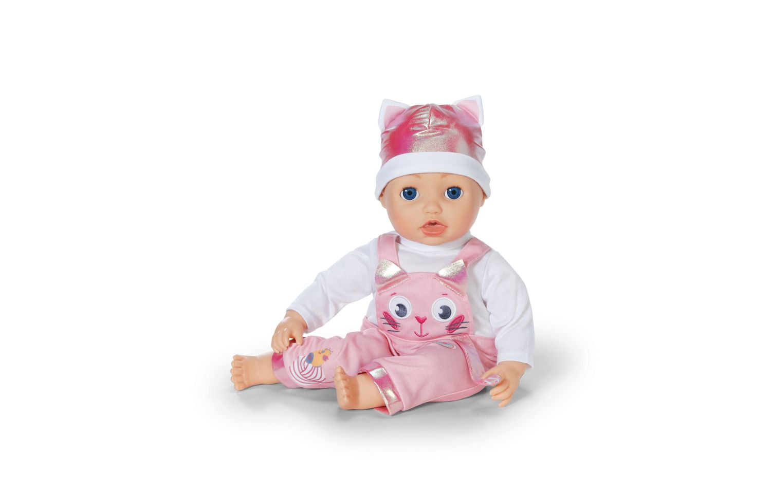 BABY born Overal s čepičkou, 43 cm
