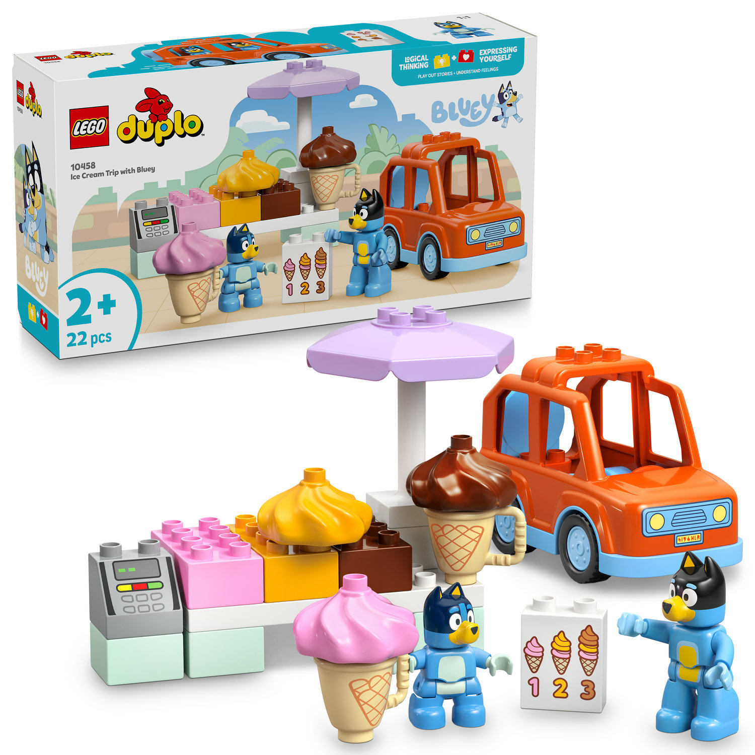 Bluey a výlet na zmrzlinu