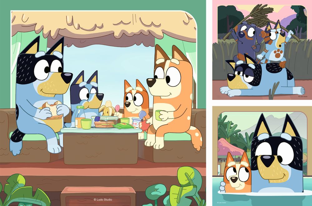Bluey 3x49 dílků