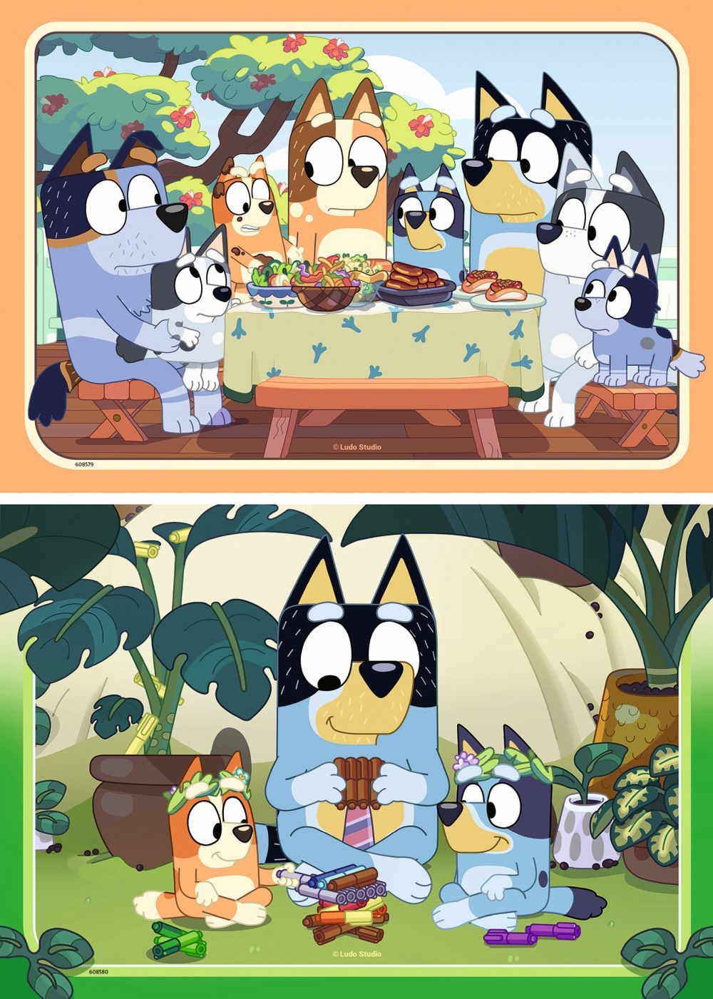 Bluey 2x24 dílků