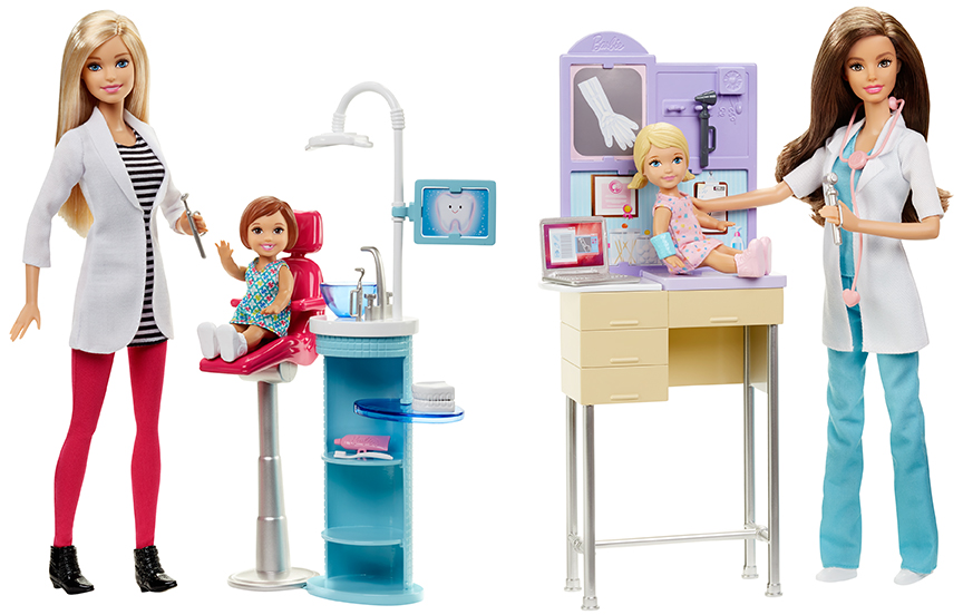 Barbie povoláníherní set s panenkou asst