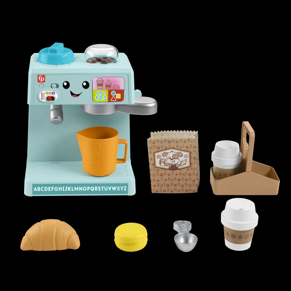 Fisher Price vzdělávací kávovar CZ/SK/ENG/HU/PL