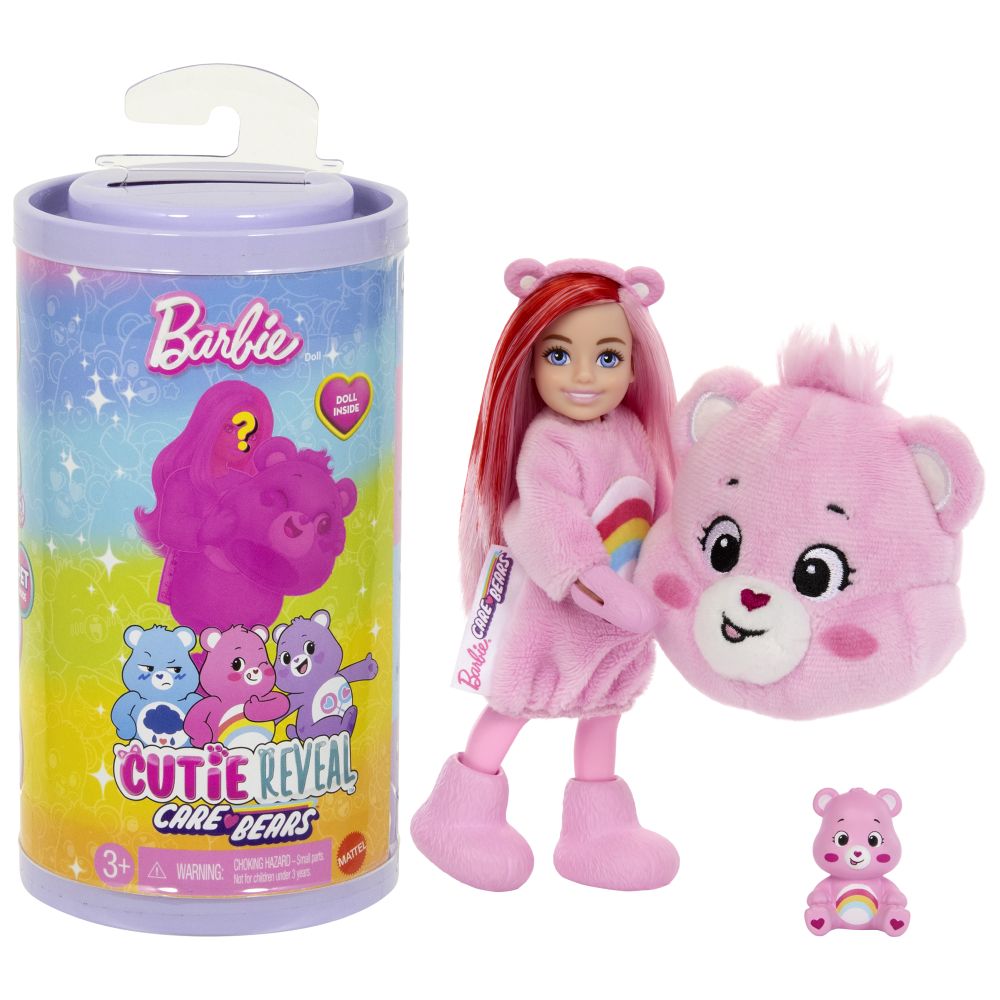 Barbie CUTIE REVEAL Chelsea a starostliví medvídci asst