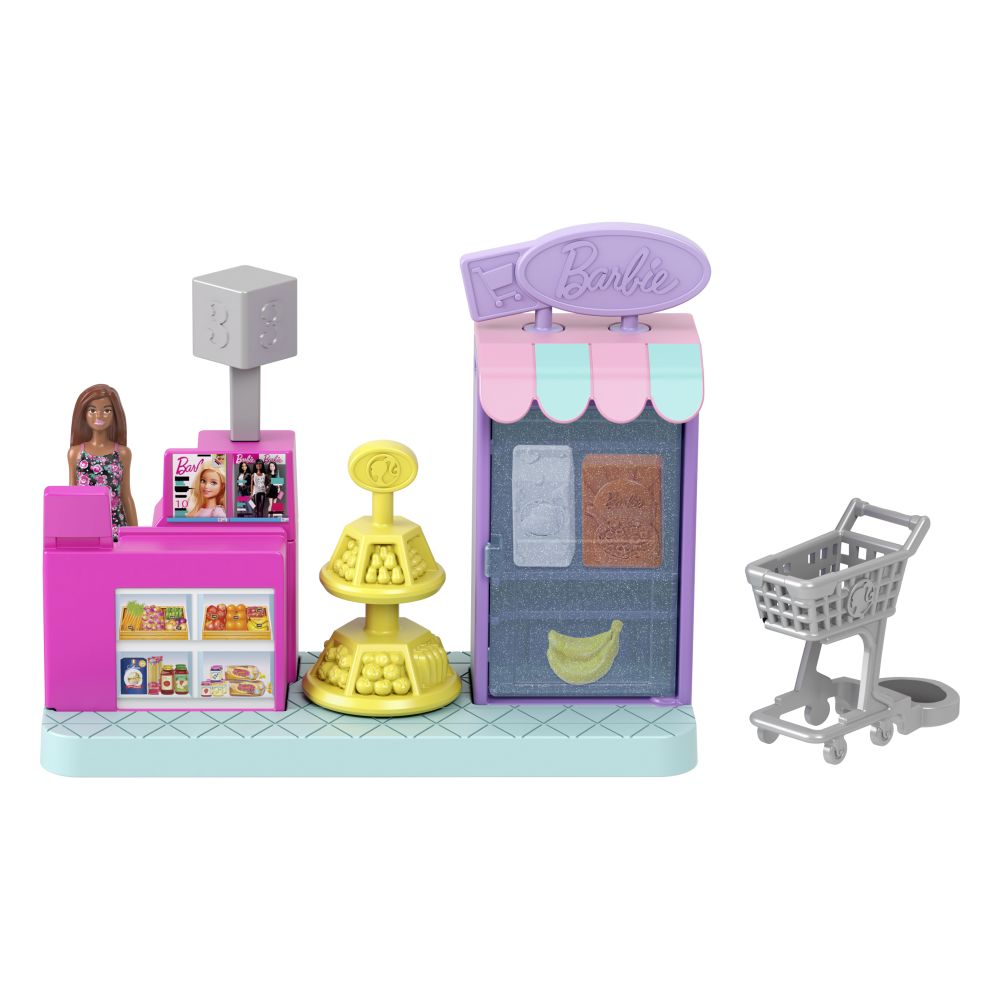 Barbie mini Barbieland herní set - SUPERMARKET