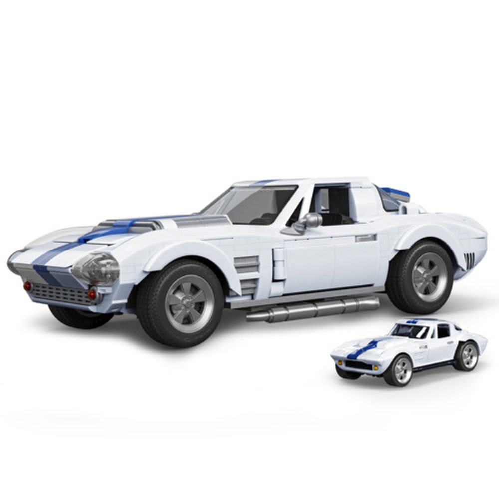 Mega Hot Wheels prémiová edice - Corvette