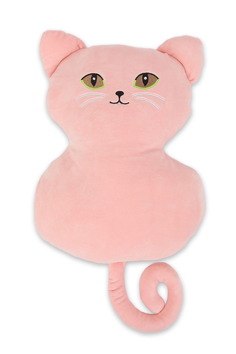 KOČKA VELKÉ OČI růžová 35 cm