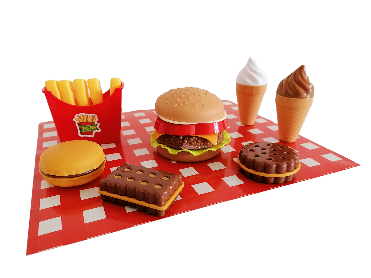 PLEJO Sada potravin fast food