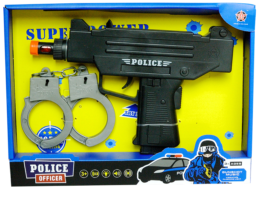 PLEJO Policejní pistole s pouty