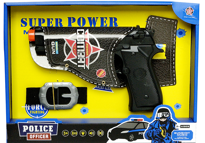 PLEJO Policejní pistole s opaskem