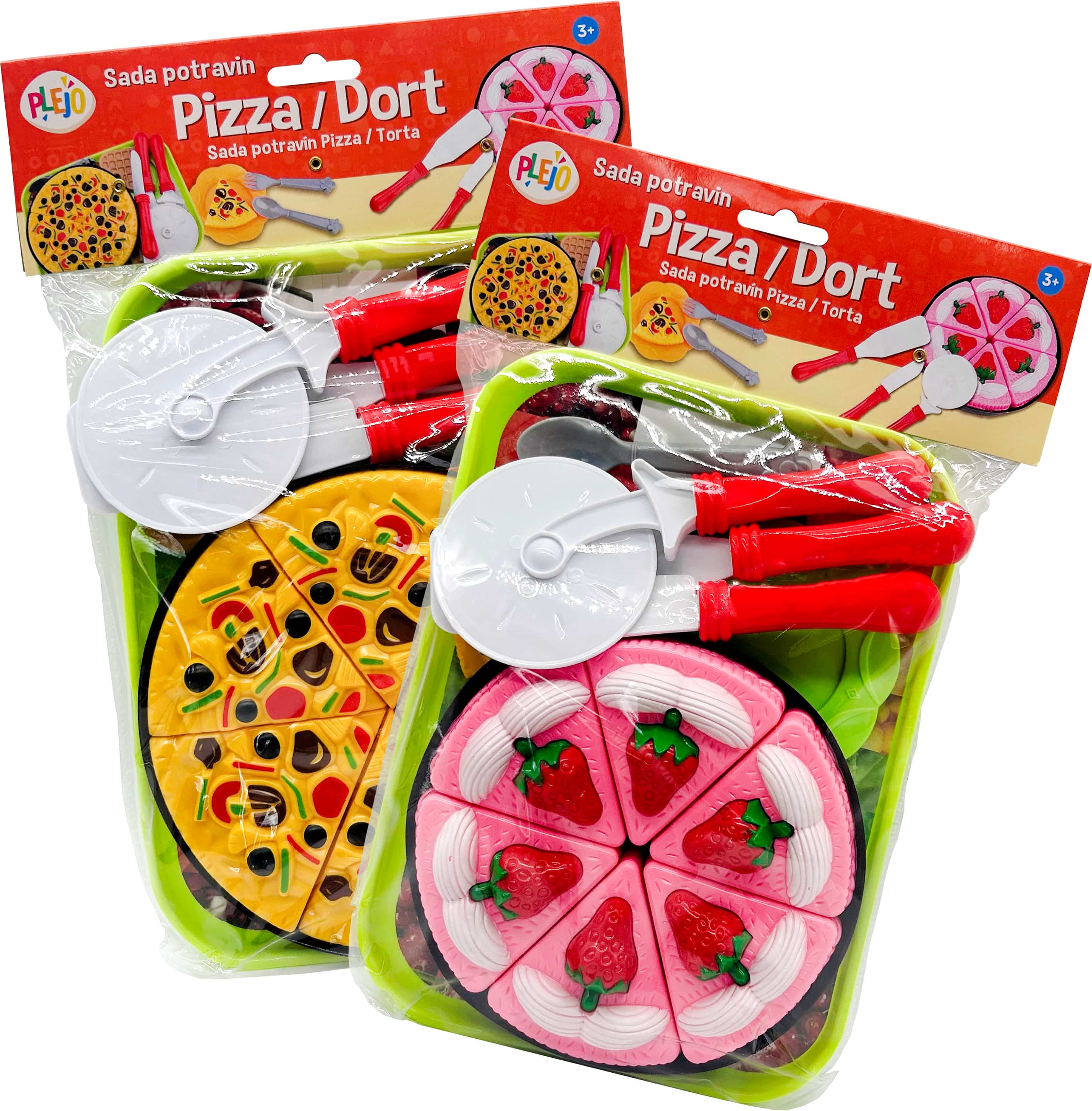 PLEJO Sada potravin pizza/dort
