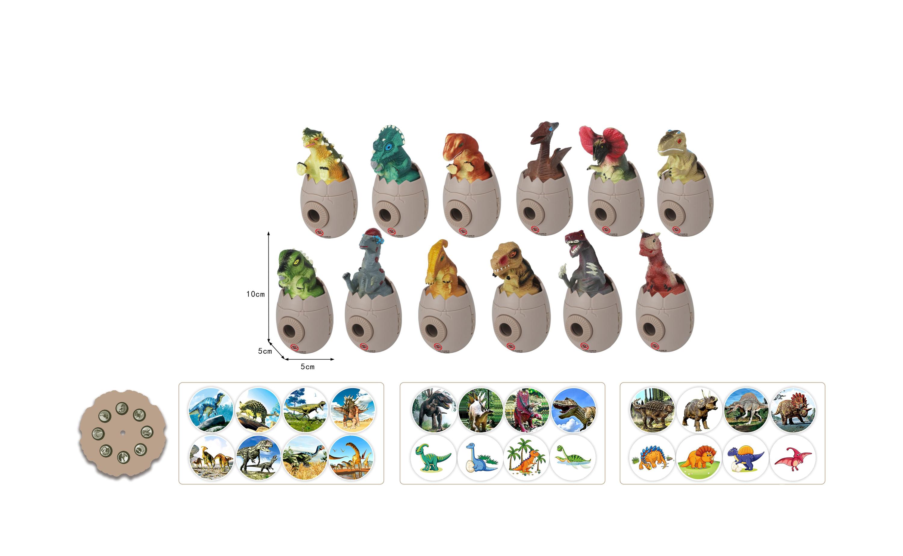 PLEJO Projektor dinosauří vejce
