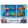 PAW PATROL 6ks SBĚRATELSKÝCH KOVOVÝCH AUTÍČEK