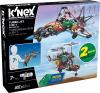 K´NEX - Stavebnice letadlo Turbo Jet 2 v 1, 402 dílků