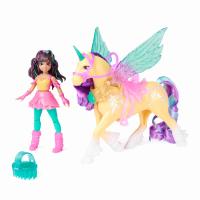 UNICORN ACADEMY KOUZELNÁ KŘÍDLA  LEAF & AVA 11CM
