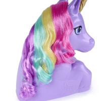UNICORN ACADEMY ČESACÍ HLAVA ROZLOŽITELNÁ NA HRACÍ SET