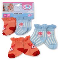 BABY born Ponožky pastelové (2 páry), 2 druhy, 43 cm