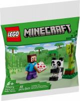 LEGO® Minecraft Steve s mládětem pandy