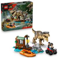 T-rex a útek po rieke