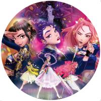Kruhové puzzle: Kpop Demon Hunters 500 dielikov