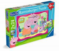 Prasátko Peppa 2x24 dílků
