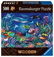 Drevené puzzle Podmorský svet 500 dielikov