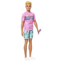Barbie Ken s kuchárskými doplnkami