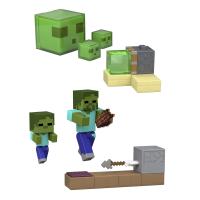 Minecraft  8CM AKČNÍ FIGURKA S HERNÍMI DOPLŇKY ASST