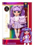 Rainbow High Junior Fashion panenka, série 1 – Violet Willow