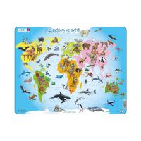 ZVÍŘATA VE SVĚTĚ 28 d. EDU Puzzle