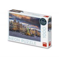 BÚRKA NAD ANTVERPAMI 1000 neón Puzzle