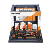 Bburago - Formula Racing F1 Pit Pass set - McLaren Team MCL39.2025, 4 Lando Norris, 1:43