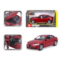 Bburago 1:24 Plus Alfa Romeo Giulia (2016) Metallic Red