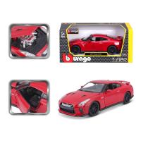 Bburago 1:24 Plus Nissan GT-R Red