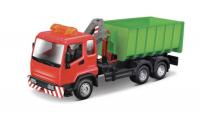 Bburago 1:43 servisné vozidlá Hooklift and Crane Truck