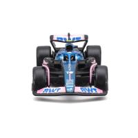 Bburago 1:43 RACE Formula F1 - BWT Alpine F1 Team A523 (2023) #10 (Pierre Gasly) - with dr