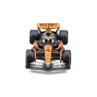 Bburago 1:43 RACE Formula F1 - McLaren F1 Team MCL60 (2023) #4 (Lando Norris) - with drive