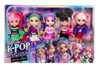 K Pop Diva Squad JuniorSet 5-ti panenek 13 cm