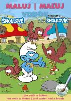 Maľuj vodou A5 - Šmolkovia 1