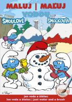 Maluj vodou A5 - Šmoulové 2 zimní