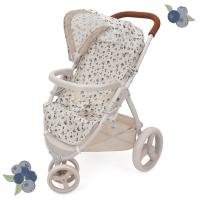 Mabelle 3 Doll Jogger, Blueberry
