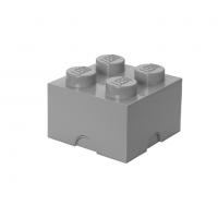 LEGO úložný box 4 - šedá
