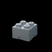 LEGO úložný box 4 - tmavo šedá
