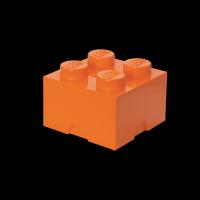 LEGO úložný box 4 - oranžová