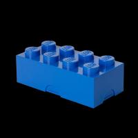 LEGO desiatový box 100 x 200 x 75 mm - modrá