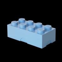 LEGO desiatový box 100 x 200 x 75 mm - svetlo modrá