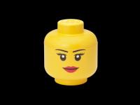 LEGO úložná hlava (velikost S) - dívka