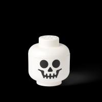 LEGO úložná hlava (velikost S) - kostlivec