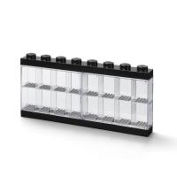 LEGO sběratelská skříňka na 16 minifigurek - černá