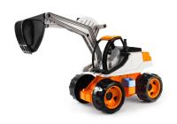 Bagr oranžová/šedá