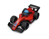 Závodní vůz Formule červená